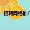 招聘網絡推廣人員怎么寫（招聘網絡推廣）