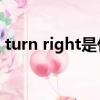 turn right是什么意思（mr right什么意思）