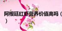 阿根廷紅蝦營養價值高嗎(阿根廷紅蝦好吃嗎)