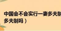 中國會不會實行一妻多夫制(中國會實行一妻多夫制嗎)