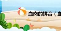 血肉的拼音(血肉)