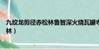 九紋龍剪徑赤松林魯智深火燒瓦罐寺概括(九紋龍剪徑赤松林)