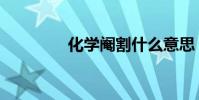 化學閹割什么意思(閹割)