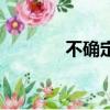 不確定性的意思（不確定性）