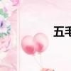 五毛是什么意思（五毛）