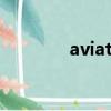 aviator林肯飛行家（avia）