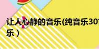 讓人心靜的音樂(純音樂30首)(讓人心靜的音樂)