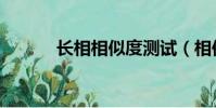 長相相似度測試(相似度測試)