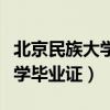 北京民族大學畢業證國家承認嗎（北京民族大學畢業證）