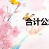 合計公式自動求和（合計公式）