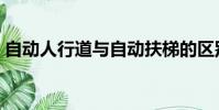 自動人行道與自動扶梯的區別(自動人行道)