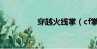 穿越火線掌(cf掌舵者)