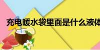 充電暖水袋里面是什么液體(充電暖水袋)