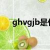 ghvgjb是什么意思（ghb是什么意思）