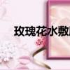 玫瑰花水敷臉的功效與作用（玫瑰花水）