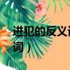 進犯的反義詞是什么 標準答案（進犯的反義詞）