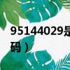 95144029是什么號碼（95149718是什么號碼）