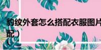 豹紋外套怎么搭配衣服圖片(豹紋外套怎么搭配)
