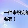 一件未織完的毛衣的稿件理解（一件未織完的毛衣）