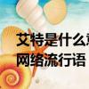 艾特是什么意思網絡用語（艾特是什么意思 網絡流行語）