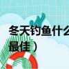 冬天釣魚什么時候最好釣（冬天釣魚什么時候最佳）