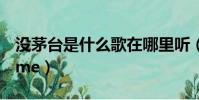 沒茅臺是什么歌在哪里聽(沒茅臺是什么歌time)
