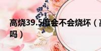 高燒39.5度會不會燒壞(高燒39 5度會死人嗎)