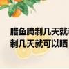 臘魚腌制幾天就可以曬腌制時間取決于兩個因素?（臘魚腌制幾天就可以曬）