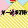 第一滴眼淚歌詞表達什么情感（第一滴眼淚）