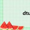 dtu、ttu（dtu是什么）
