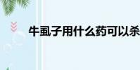 牛虱子用什么藥可以殺死?(牛虱)