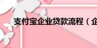 支付寶企業貸款流程(企業貸款流程)