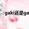 gaki還是gakki（gackt和yoshiki 關系）