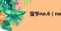寶亨no.6(no 6)