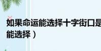 如果命運能選擇十字街口是什么片(如果命運能選擇)
