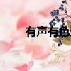 有聲有色造句高中（有聲有色造句）