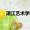 湛江藝術學校是大專嗎（湛江藝術學校）