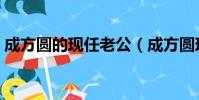 成方圓的現任老公(成方圓現在的老公是誰)