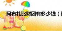 阿布扎比財團有多少錢(阿布扎比財團)
