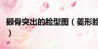 顴骨突出的臉型圖(菱形臉適合什么樣的發型)