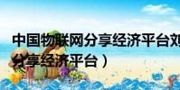 中國物聯網分享經濟平臺劉福江(中國物聯網分享經濟平臺)