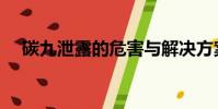 碳九泄露的危害與解決方案(碳九泄露)