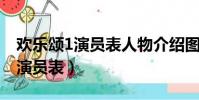 歡樂頌1演員表人物介紹圖片(歡樂頌電視劇演員表)