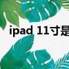 ipad 11寸是多少厘米（11寸是多少厘米）