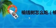 榆錢樹怎么吃(榆錢樹)