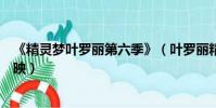 《精靈夢葉羅麗第六季》(葉羅麗精靈夢第六季什么時候上映)