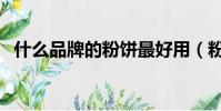 什么品牌的粉餅最好用(粉餅哪個牌子好)