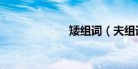 矮組詞(夫組詞)