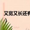 又寬又長還有什么詞語（又寬又長類似的詞語）