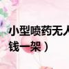 小型噴藥無人機多少錢一架（噴藥無人機多少錢一架）